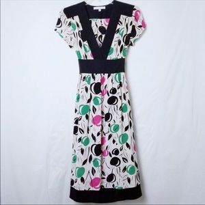 Corey Lynn Calter Silk Midi Dress